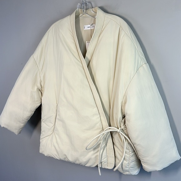 NWT Mango Anorak Quilted Cross Jacket Size XL - Picture 5 of 16